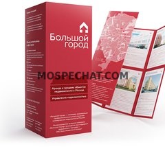 Цифровая печать буклетов